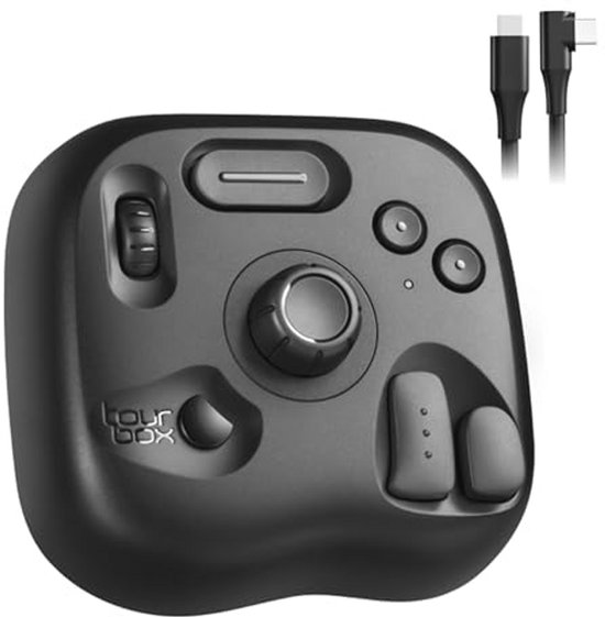 Custom Controller voor Foto- en Videobewerking, Kleurcorrectie en Illustratie - Compatibel met Photoshop, Premiere, Lightroom en meer - Mac/Windows