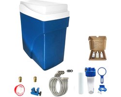 Compacte Waterontharder Zonder Elektriciteit - Ideaal Voor Kleine Ruimtes