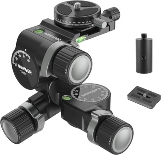 Tripé de câmera gimbal ball head, balanço de pássaro para lentes telephoto, câme