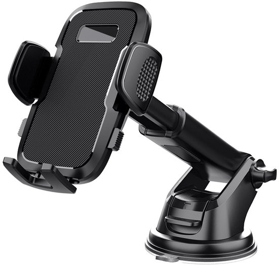 Autotelefoonhouder-Telefoonhouder-Telefoon Standaard- Verstelbare Autotelefoonhouder met 360° Draaifunctie voor Dashboard/Voorruit