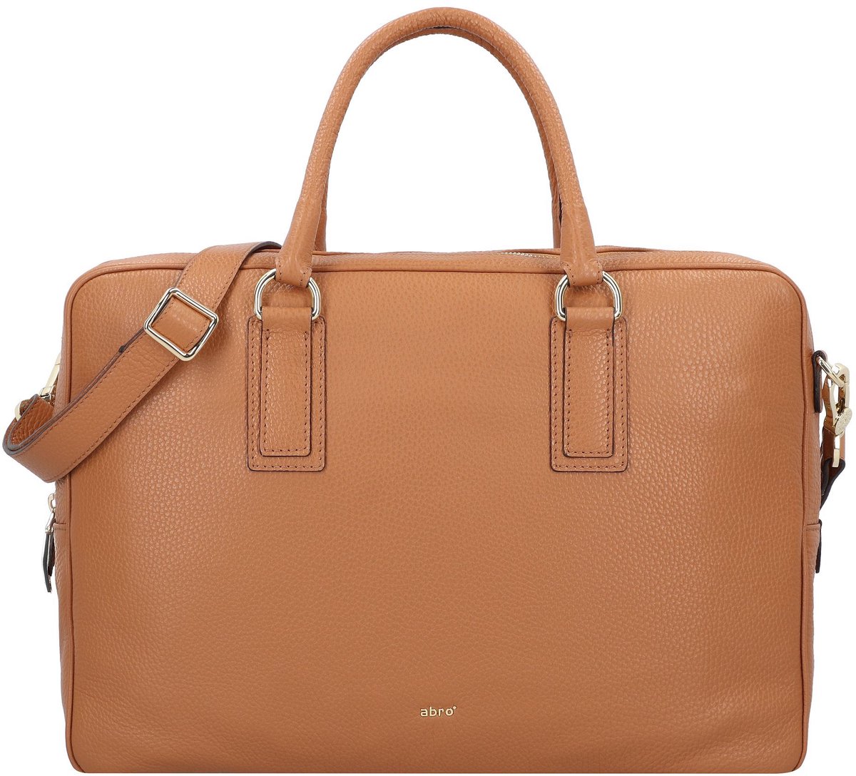 abro Adria Koffer Leer 40 cm - cm ( Zoll) - cuoio