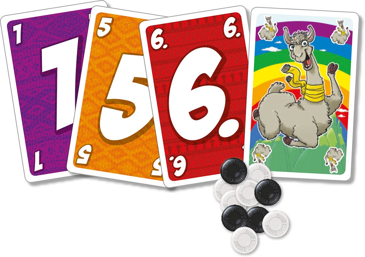 999 Games - LAMA - Vlot Kaartspel - Eenvoudige spelregels - Familiespel - Gezelschapsspel - Educatief spel - Klein cadeautje — afbeelding 9