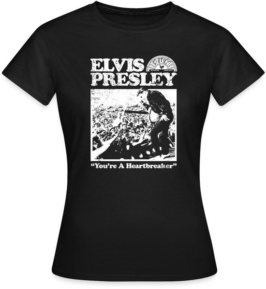 Elvis Presley You're A Heartbreaker Wit T-Shirt Dames