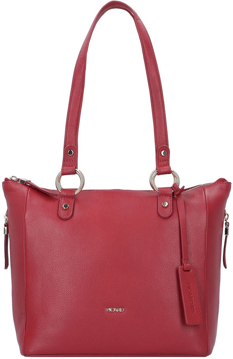 PICARD Schoudertas Java Shopper Lipstick Donkerrood