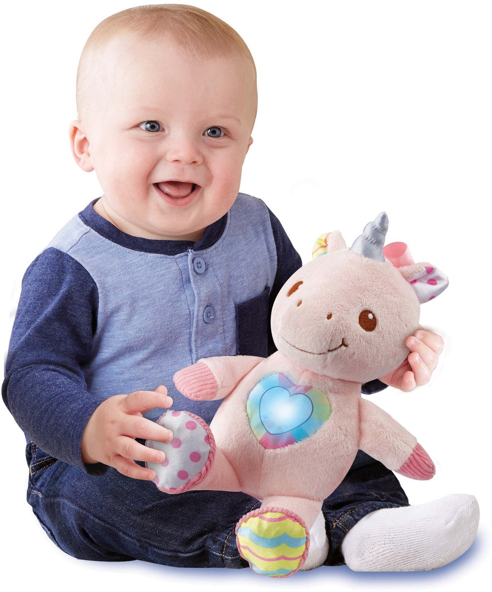 VTech Baby Magische Knuffel Eenhoorn Pluche - Educatief Babyspeelgoed - Geluiden en Muziek - Van 0 tot 3 Jaar — afbeelding 6