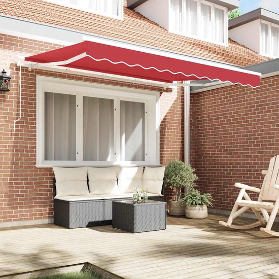 Vervangingsdoek Zonwering Voor Zonnescherm Rood 330 X 245 Cm Vervangingsdoek Zonwering Voor Zonnescherm Rood 330 X 245 Cm