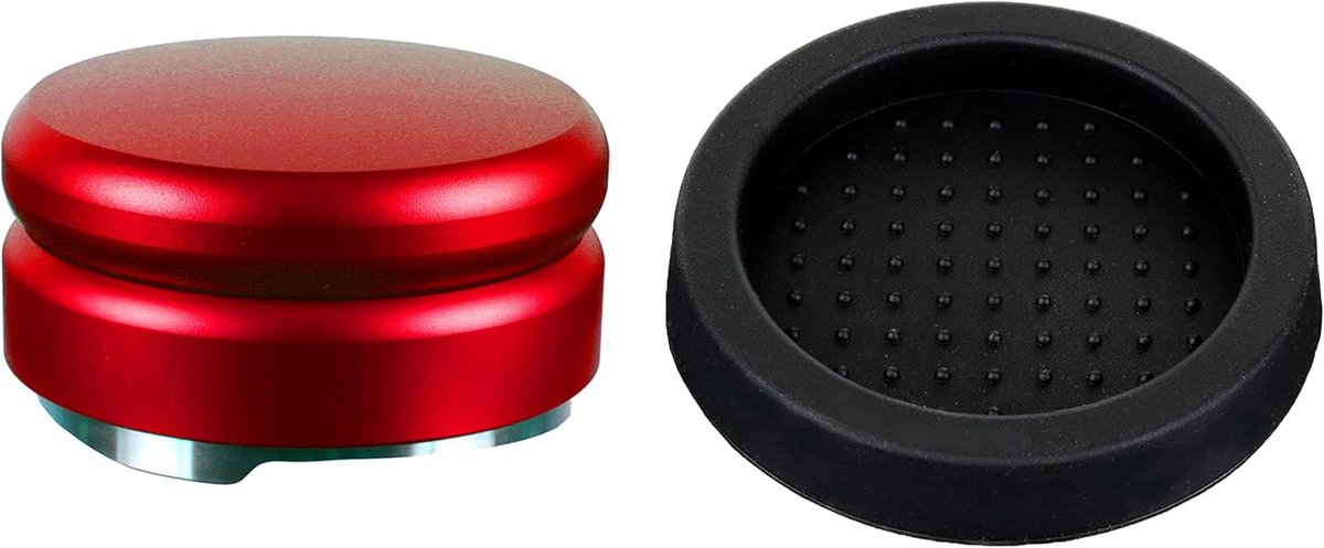 Espresso Distributeur 'Speciale TRE' voor Gelijke Koffieverdeling | 58,5 mm Tamperplateau, RVS Aluminium