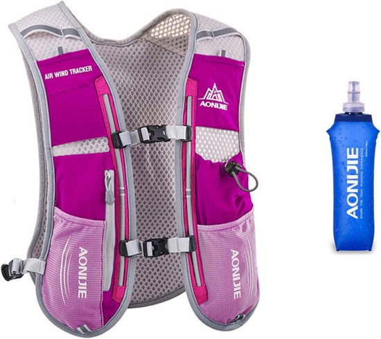Hardloopvest Dames En Heren – Lichtgewicht, Reflecterend, Met 6 Zakken En Verstelbare Banden