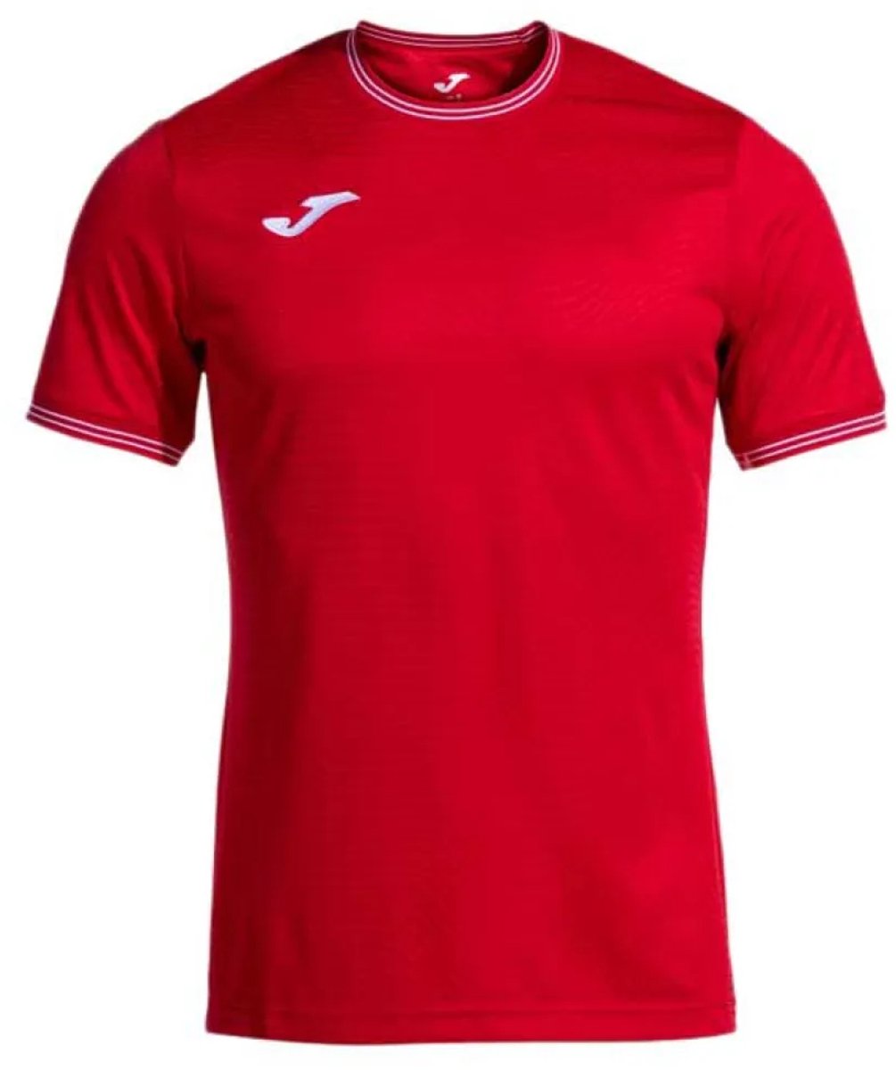 Joma Toletum V T-shirt Met Korte Mouwen Rood S Man