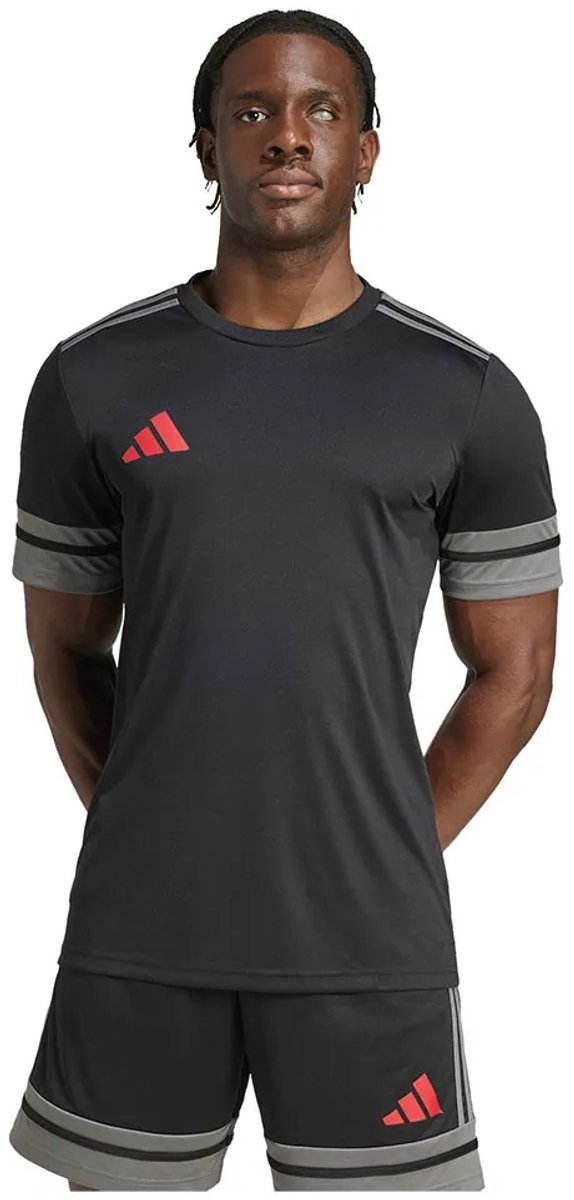 Adidas Squadra 25 T-shirt Met Korte Mouwen Zwart S Man