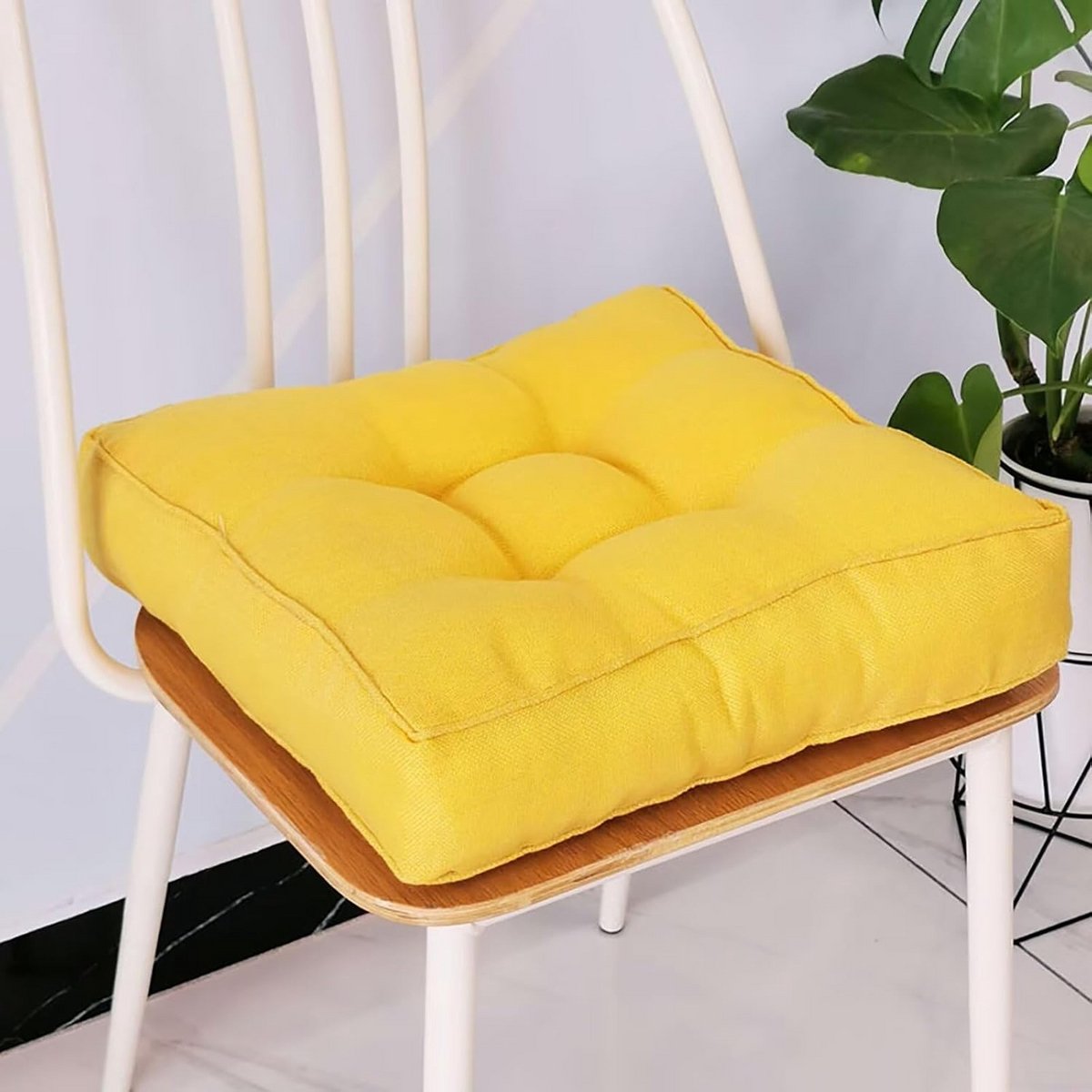 Zitkussen 40 x 40 cm - Set van 1 - Perfect voor Buiten en Binnen - 9 cm Dik - Ideaal voor 