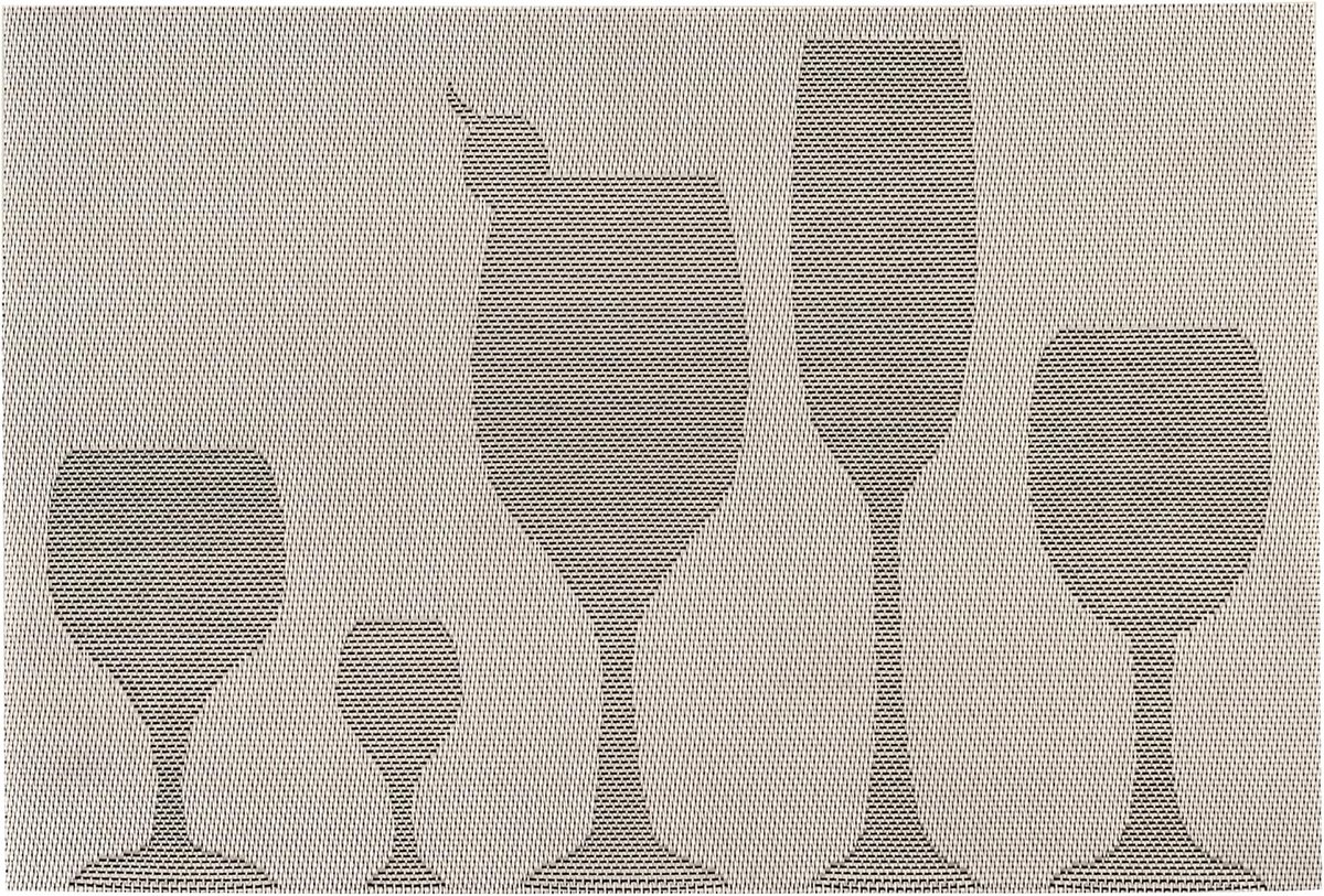 Design Placemat Set van 4 Stuks in Zilver - Stijlvolle Onderzetters voor Tafel