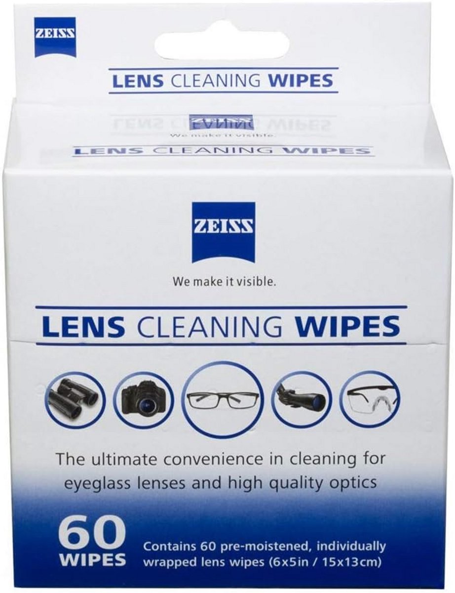 Lensdoekjes voor optisch onderhoud - 60 stuks
