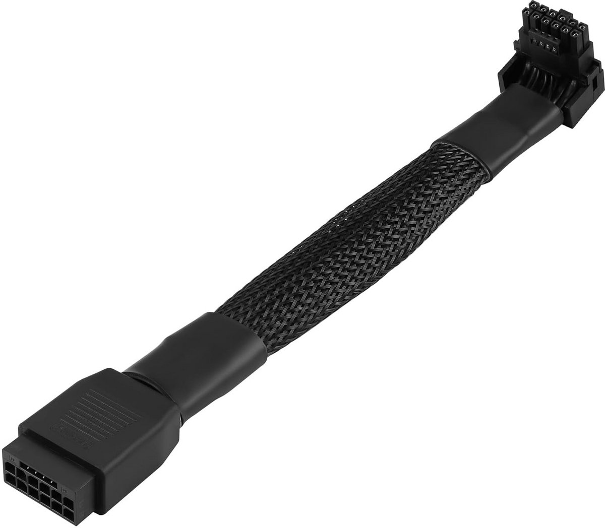 Verlengkabel GPU 90 graden 12VHPWR PCIe 5.0 voor Grafische Kaarten