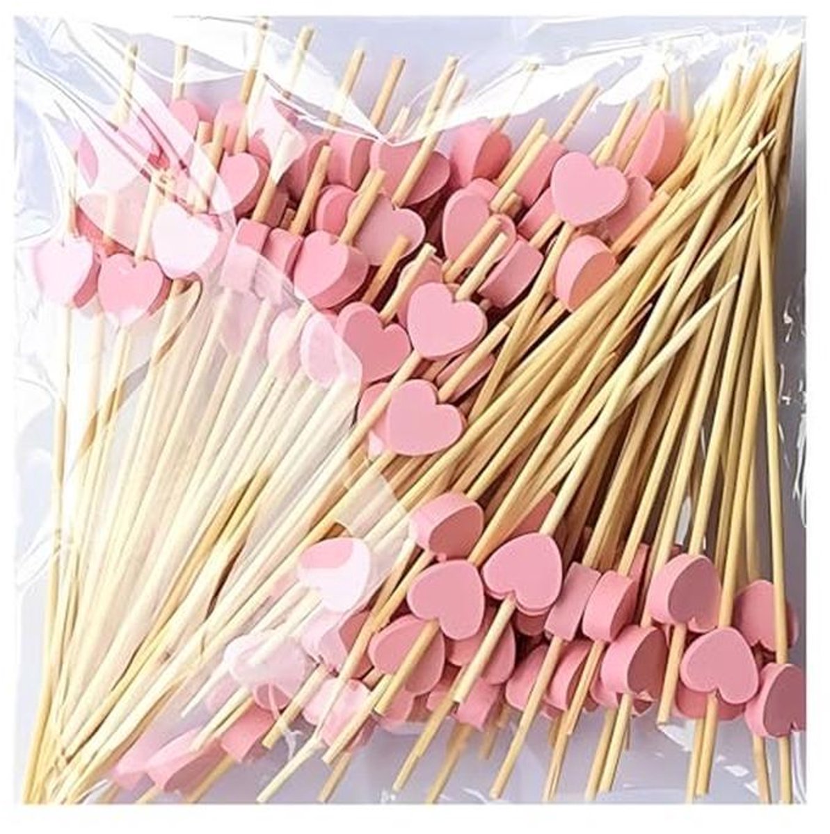 Cocktailstokjes 100 stuks - Houten Spiesen 12 cm voor Feesten en Veenigheid