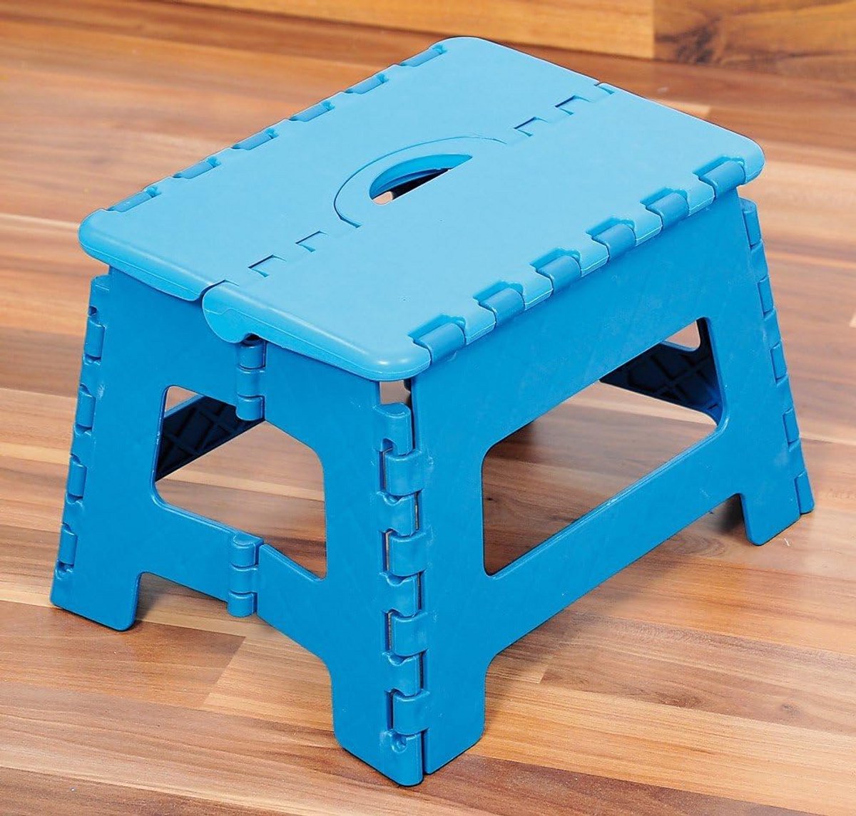 Opvouwbare Kunststof Step Kruk - Bruin - 35 x 27 x 22 cm