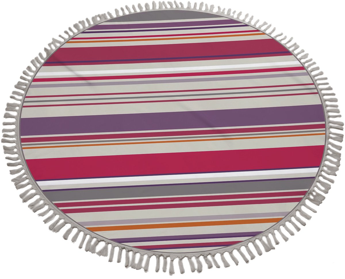 Matt & Rose - Strandlaken - Rond - 150 cm - Multi