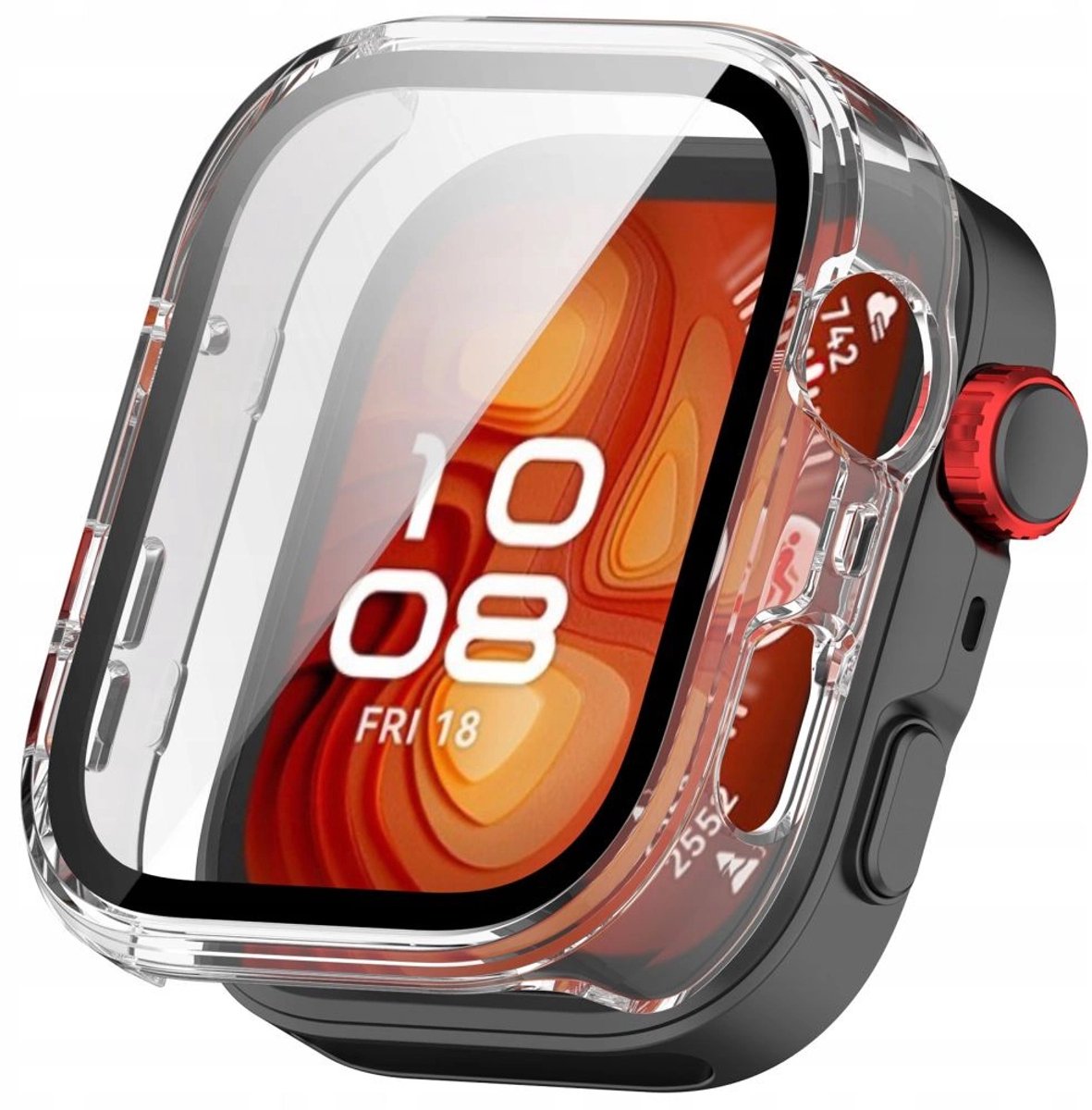Tech-Protect Hoesje Voor Huawei Watch Fit 4 Pro Beschermend Transparant Voor
