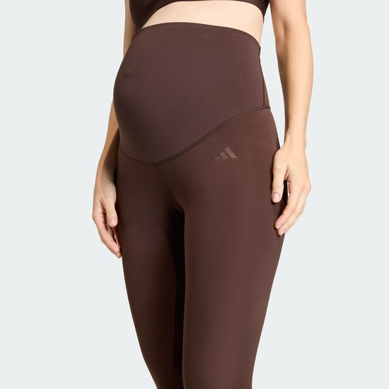 Adidas Performance Optime Essentials Lange Workoutlegging (Positiekleding) - Dames - Bruin van adidas-performance — afbeelding 4