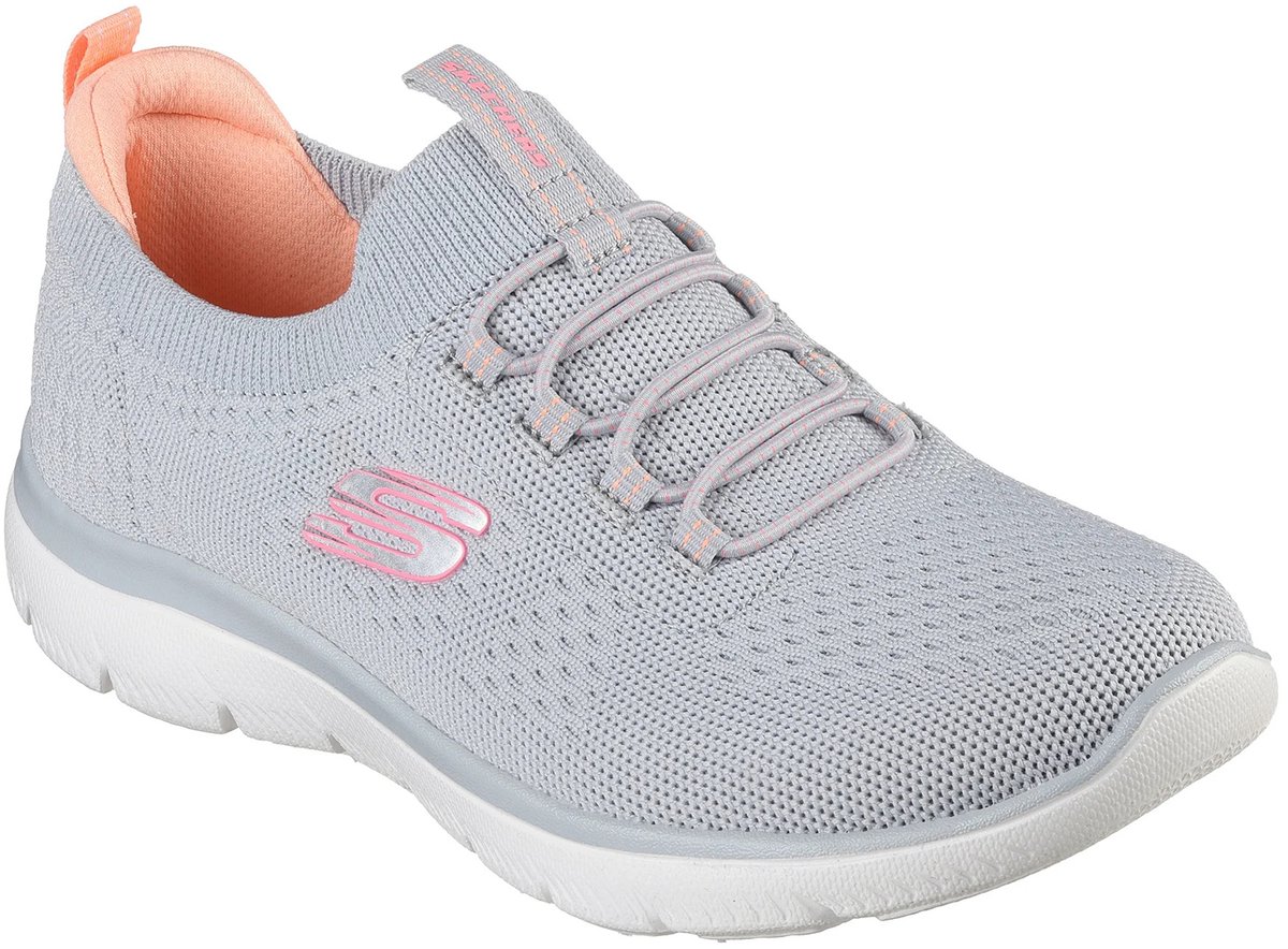 Skechers Dames Summits Top Player 150116 GRYMT Sneaker Grijs