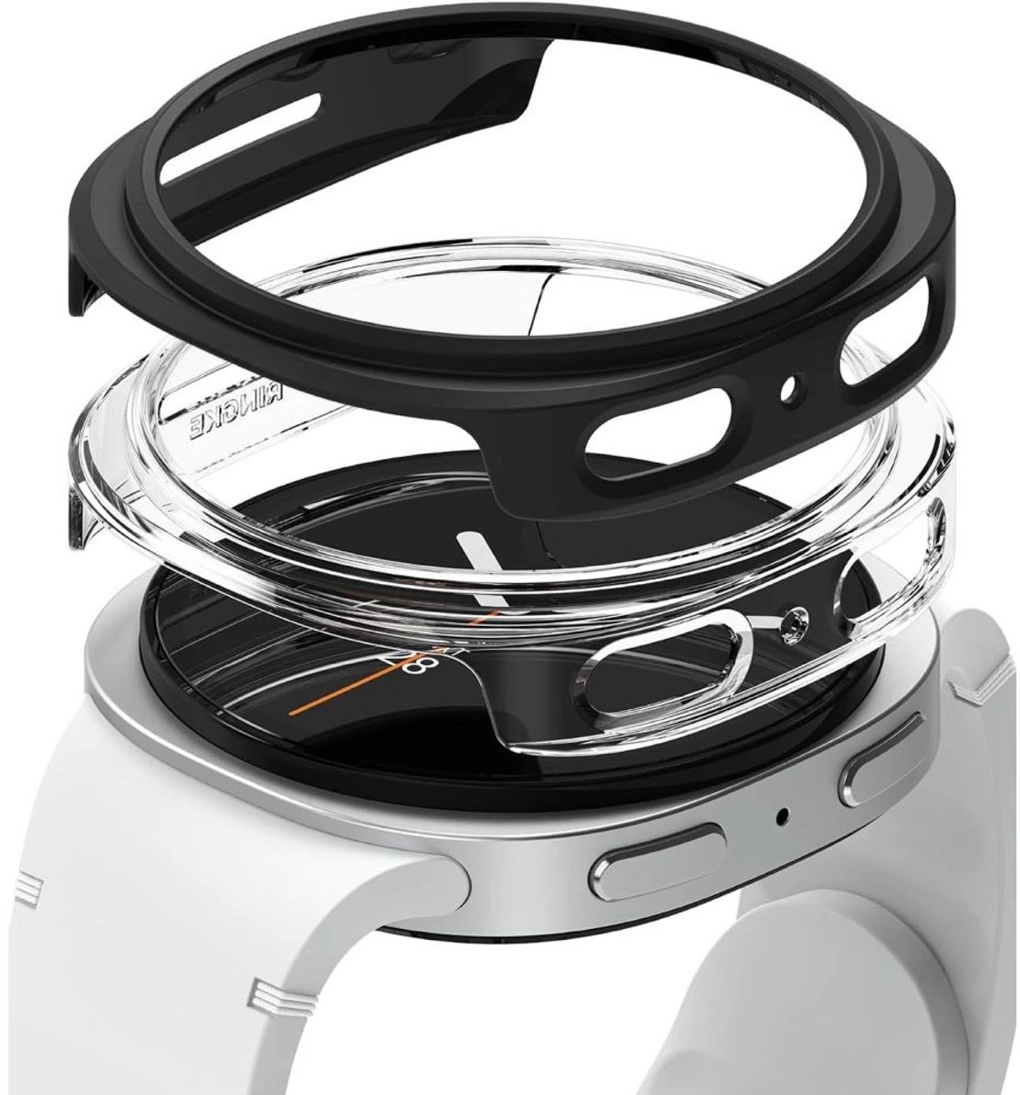Ringke Slim Case 2-Pack Voor Samsung Galaxy Watch 8 44 Mm Bescherming