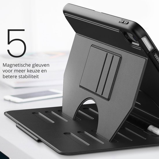 Étui magnétique Solidenz iPad 11 (A16) et iPad 10 - 10,9 pouces - Noir