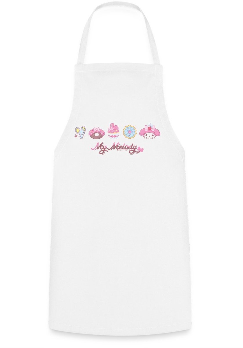 My Melody Met Flat En Gebakjes Keukenschort