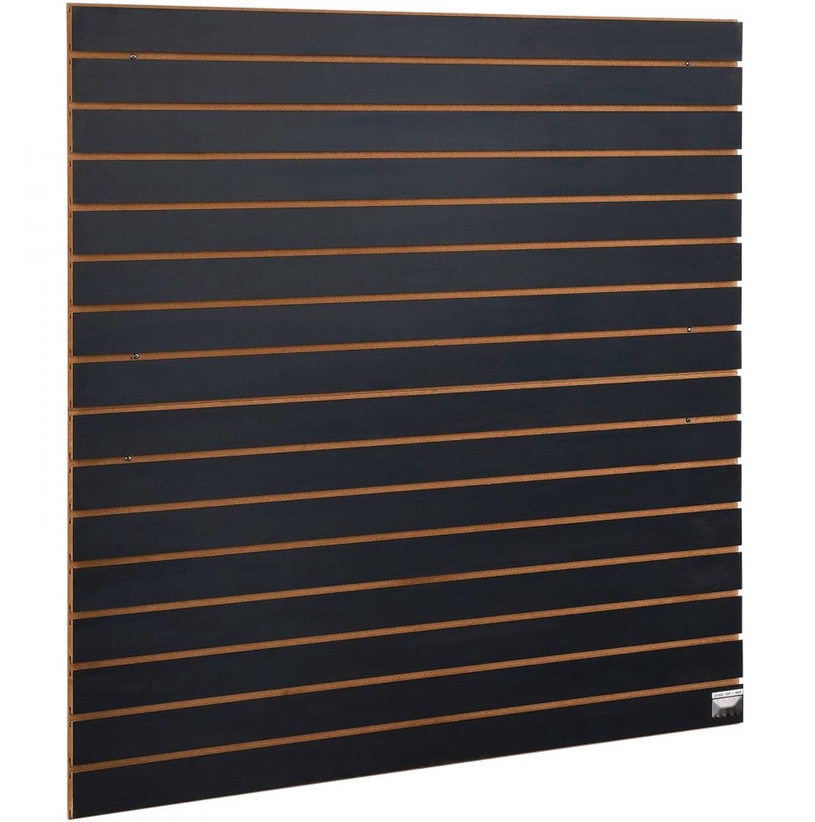 Gereedschapswand - Slatwall Lamellenwand Panelen - Set van 2 - Afmeting 129,1 x 129,1 cm - MDF - Wandmontage - Gereedschapshouder