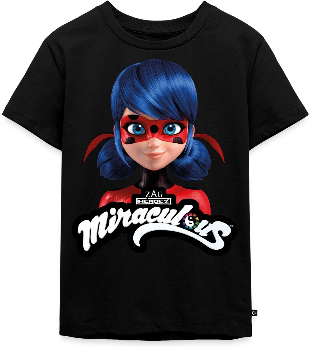 Miraculous Ladybug Met Logo Premium T Shirt Kinderen