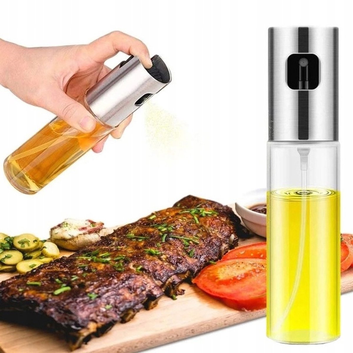 Olij Folie Sprayfles 100ml - Precisie & Gezond Koken