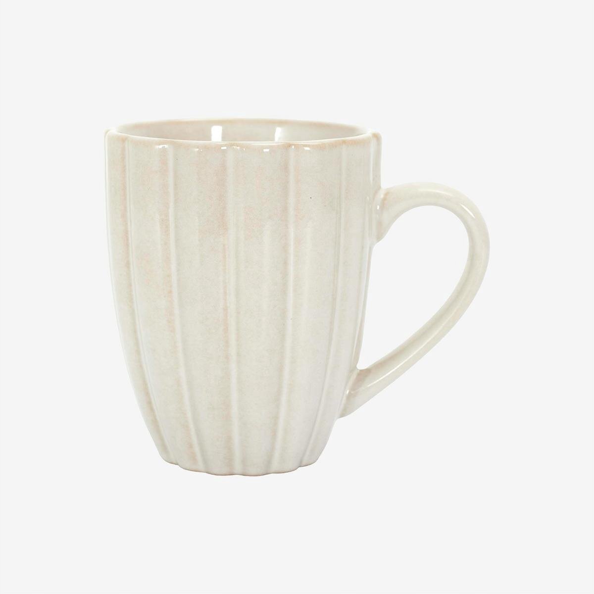 Vlora Mok 300ml Beige - Stijlvol en Functionele Keramiek