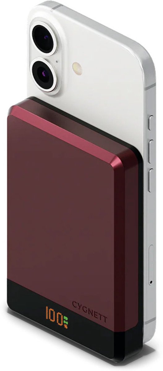 Cygnett MagSlim 10.000mAh Powerbank Cherry