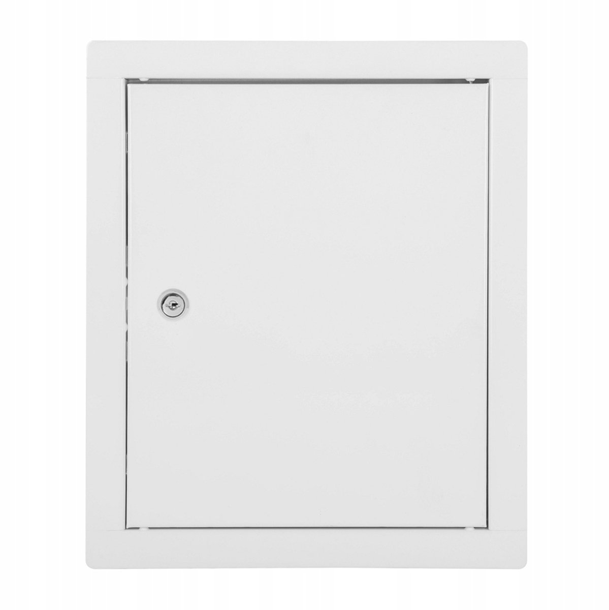 Metalen Inspectieluik Wit 20x25 cm met Slot