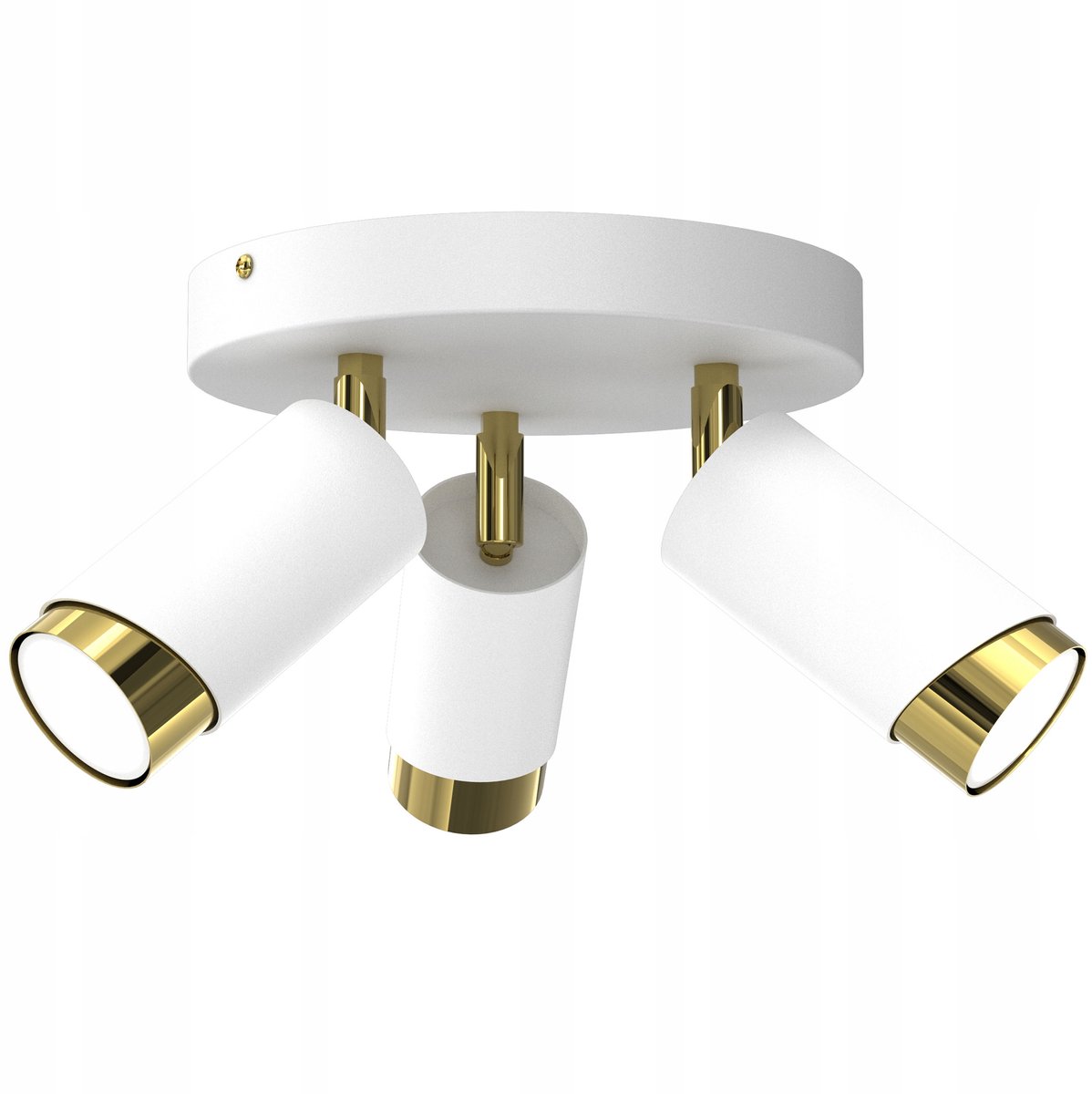 Moderne Plafondlamp Wit Metaal GU10 Spots 3-Lichts Loft