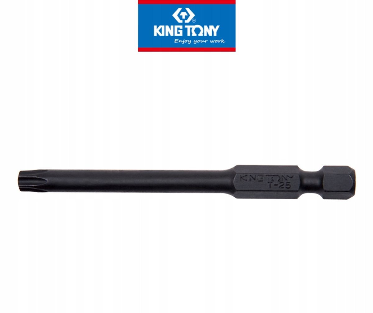 Torx Bit met Gat T40 x 110mm 1/4" - Hoge Kwaliteit Staal