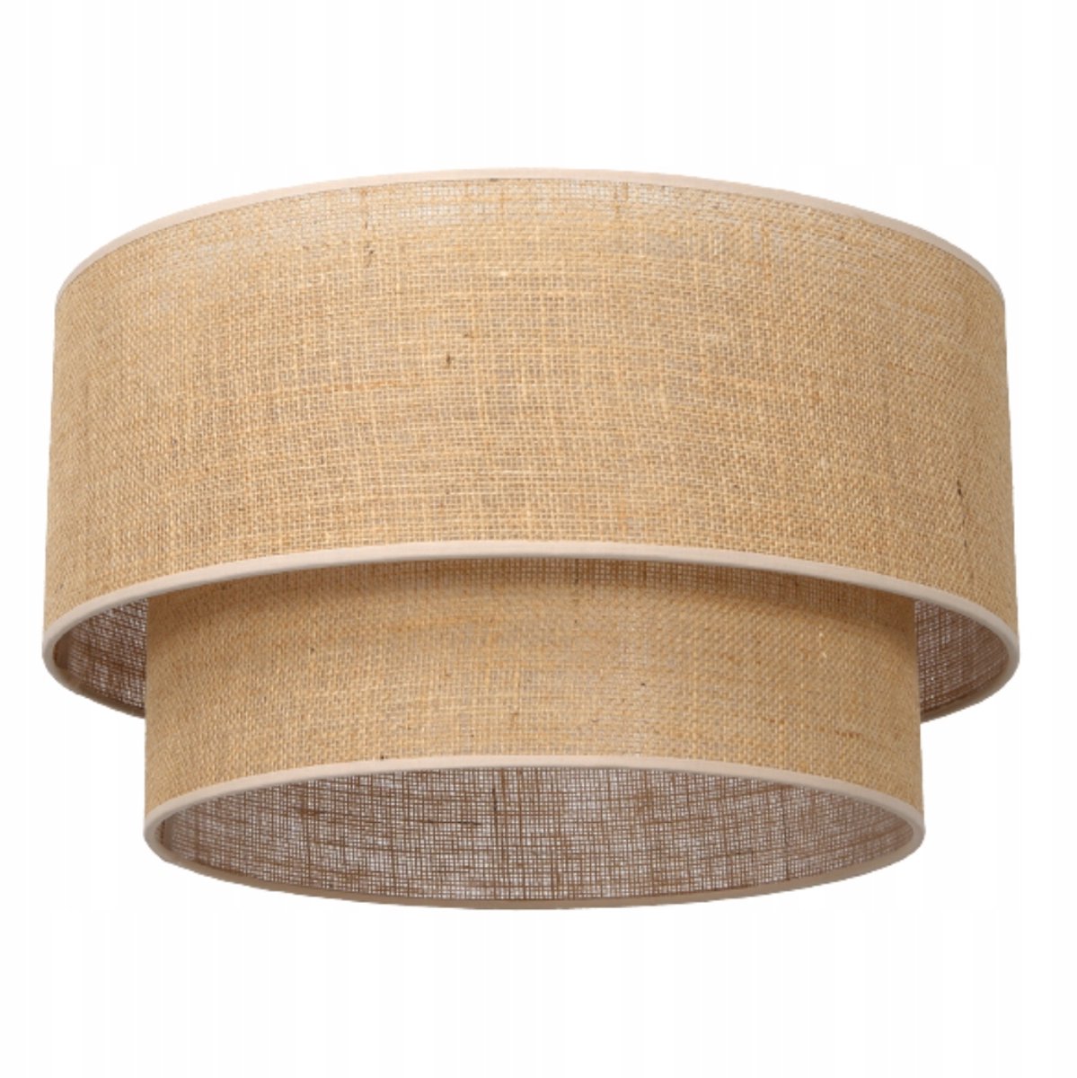 Jutowa Lampa Wisząca Stojąca 45cm Boho - Stylowy Abażur