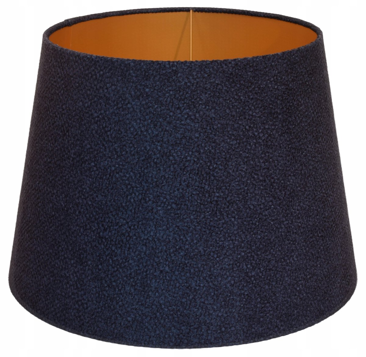 Merkloze Tafellamp Kap E27 Nachtlampje Blauw/Goud 30cm