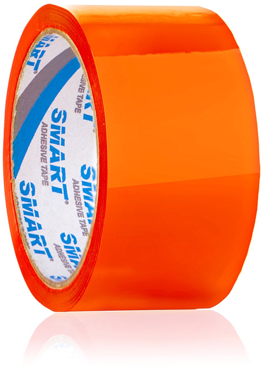 Smart Pakkingtape 48mm/50m Oranje - 1 Rol