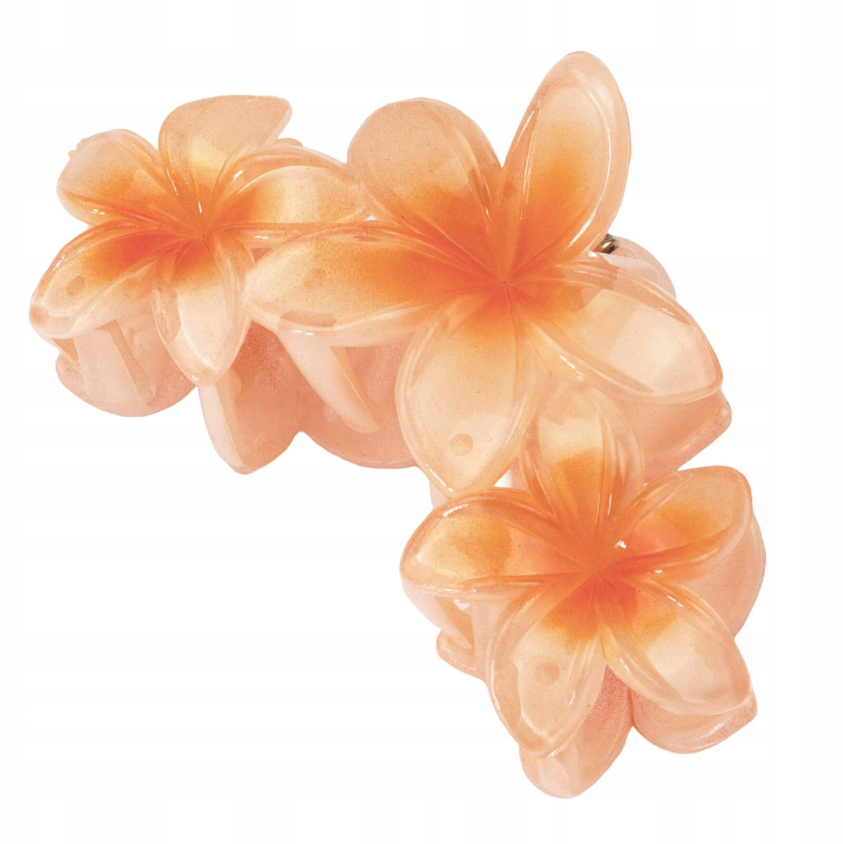 Grote Hawaii Bloem Haarclip - Plumeria Klem