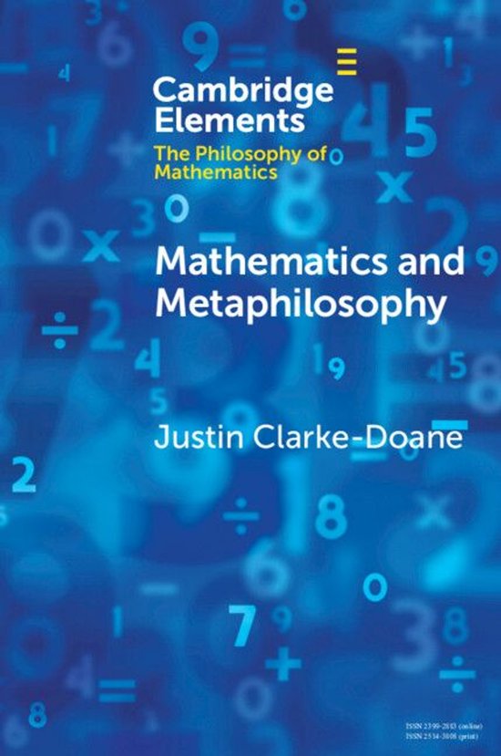 Elements in the Philosophy of Mathematics - Mathematics and  ... - cover