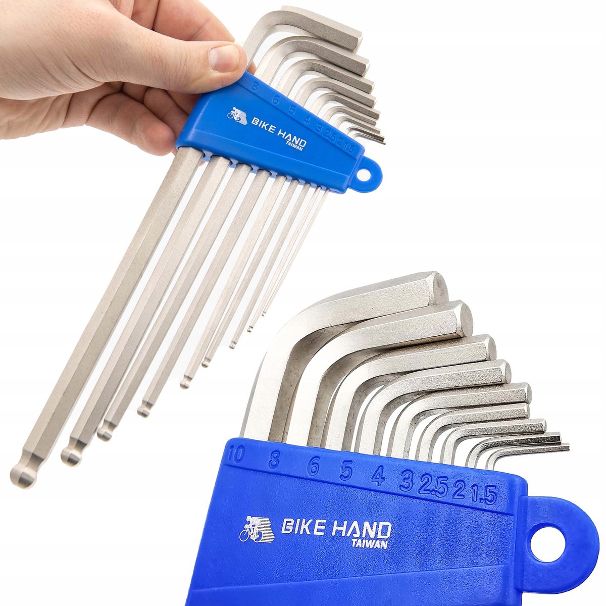Bike Hand YC-623 Inbussleutelset 9-delig (1,5-10 mm)