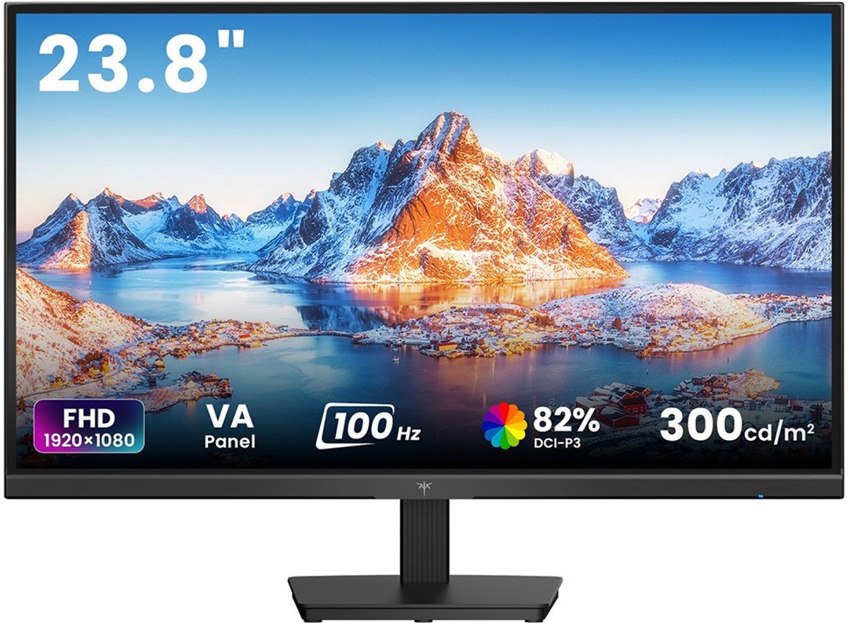 Minifire Écran PC 24 Pouces incurvé Gaming Moniteur 180Hz, 1ms, 130