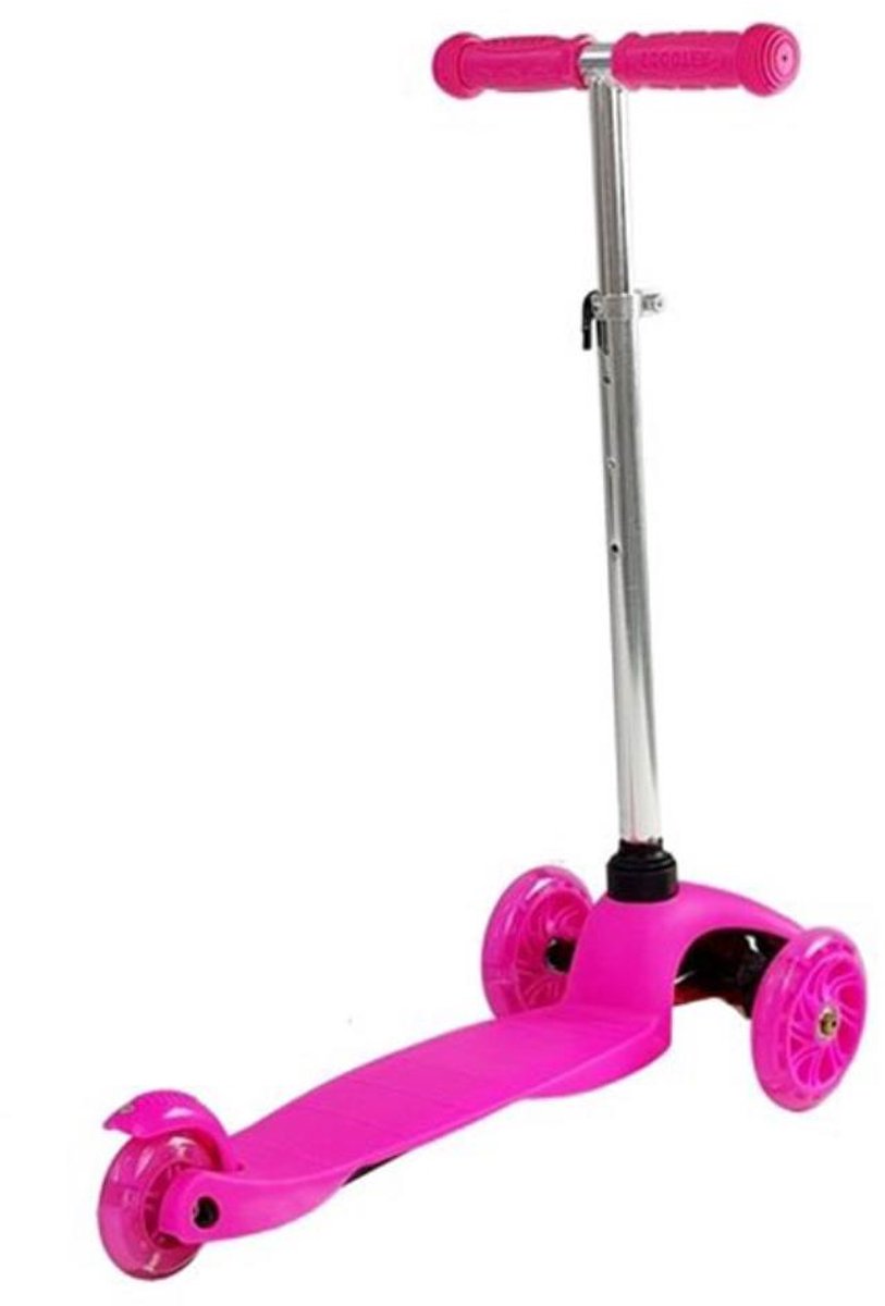 Yar Steppie - Kinderstep - Step 2-6 Jaar - 3 Lichtgevende Wielen - Meisjes - Roze — afbeelding 10