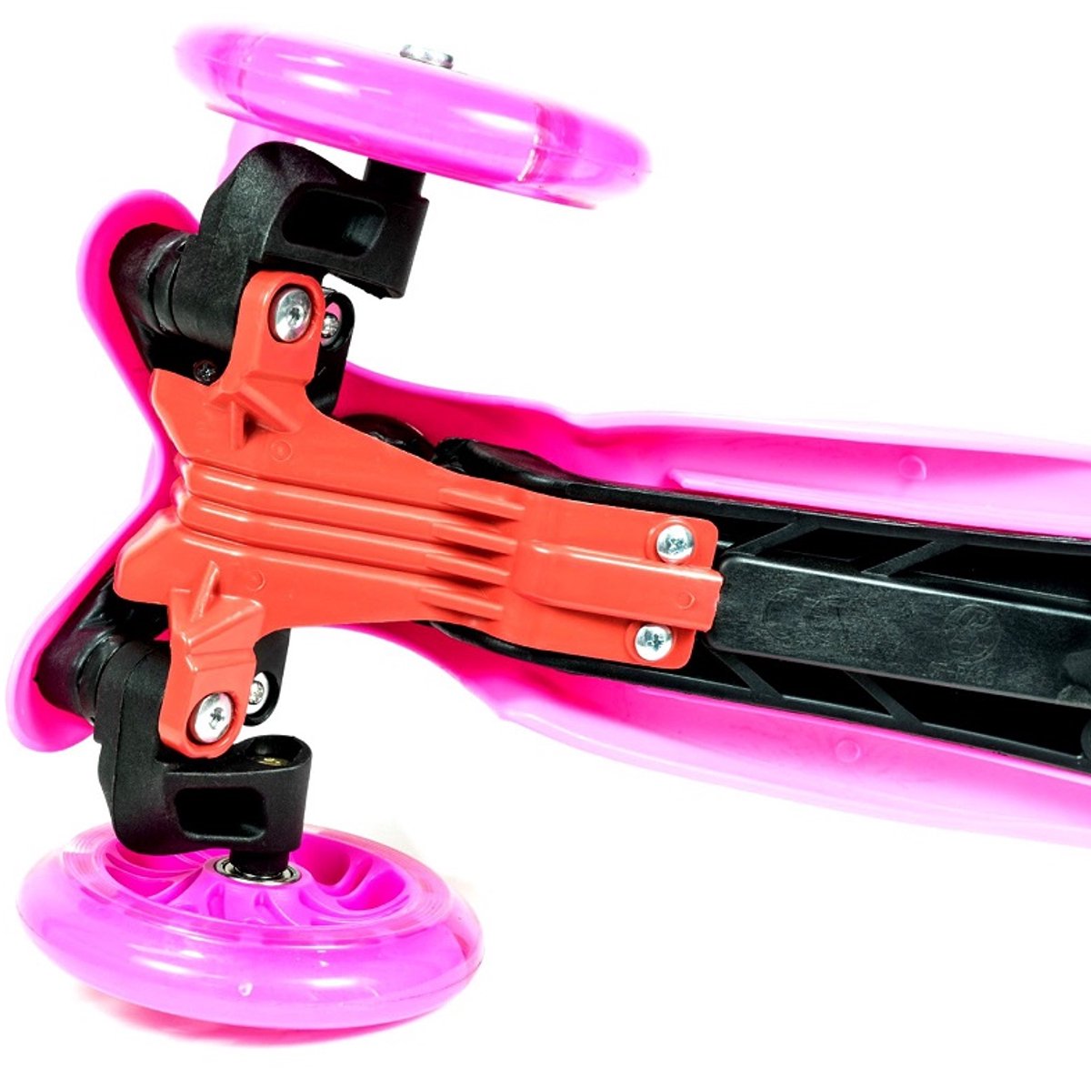 Yar Steppie - Kinderstep - Step 2-6 Jaar - 3 Lichtgevende Wielen - Meisjes - Roze — afbeelding 13