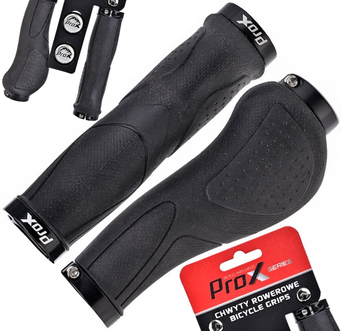 PROX Velo Fietsstuurgrepen - Ergonomische Gel Handvatten