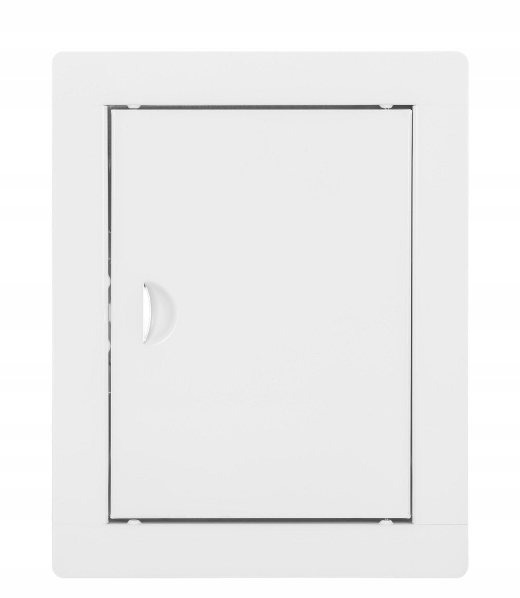 Metalen Revisiedeurtje Wit 20x25 cm - Makkelijke Sluiting