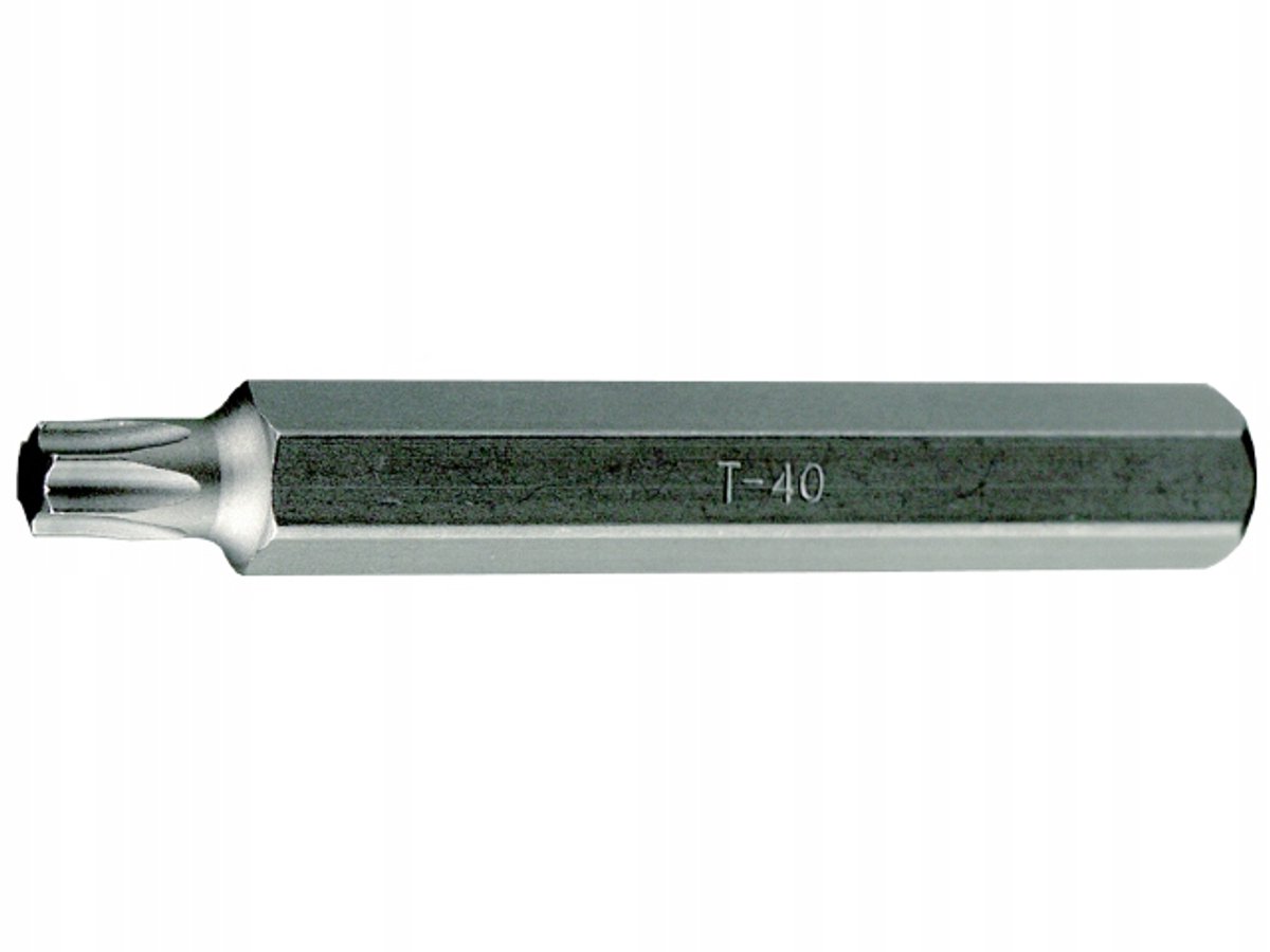 Teng Tools Torx-bit TX40, 75 mm lengte, 10 mm grip