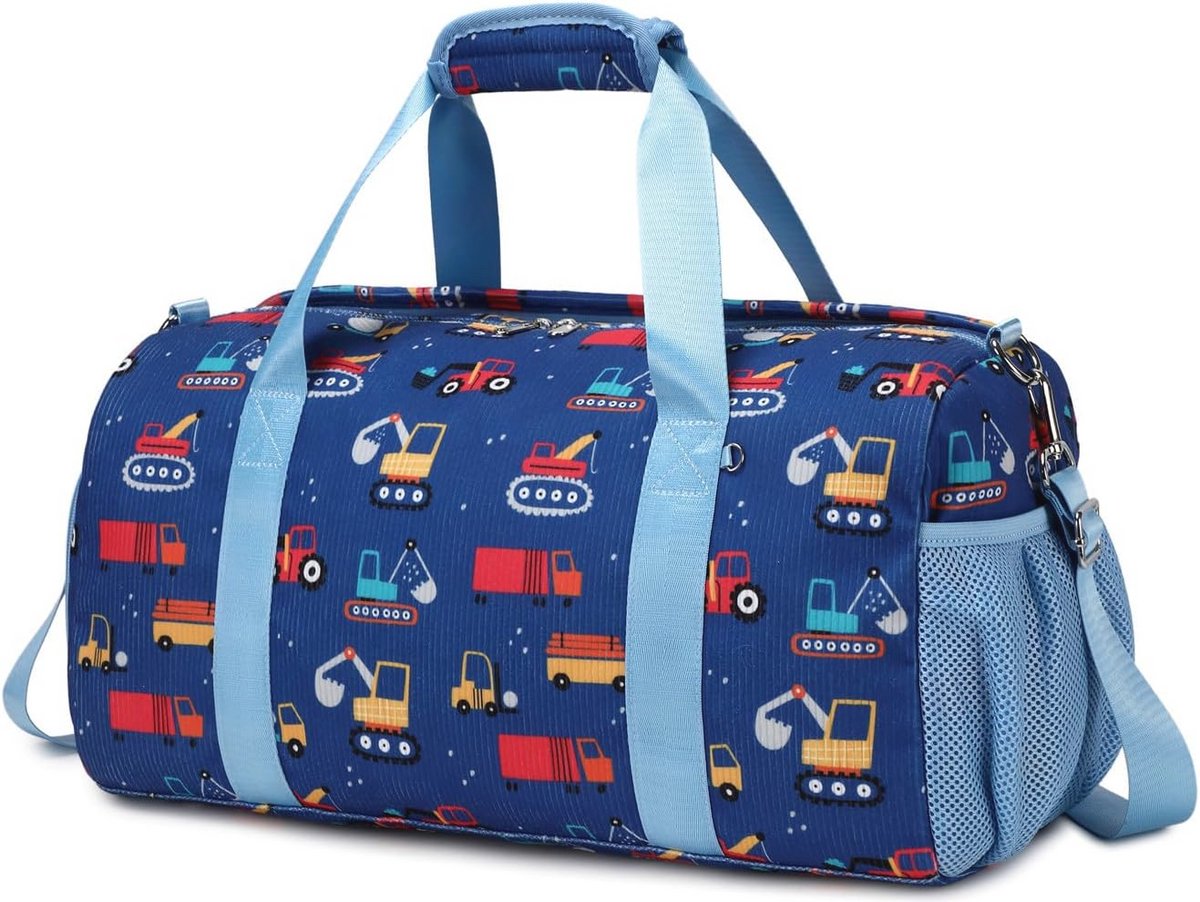 Sporttas voor Kinderen met Natte Zak en Schoen Compartiment - Duffle Weekender Tassen