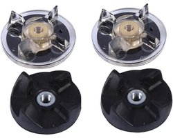 2 Pairs Basis Gear - Blad Gear - Vervangingsonderdelen voor Magic Bullet - Compatibel met Magic Bullet Blender MB1001 250W