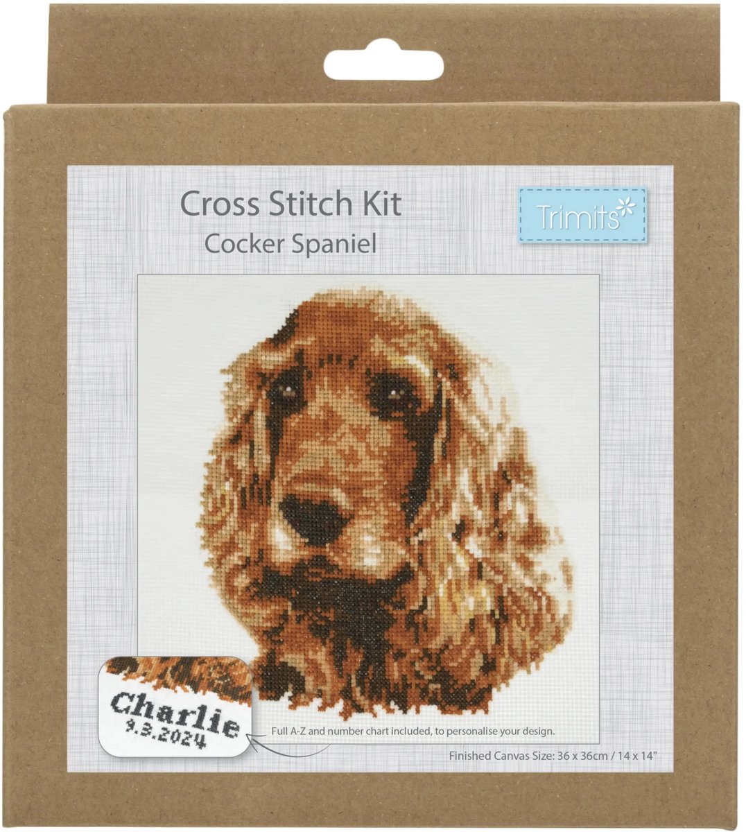 trimits Kruissteekpakket Cocker Spaniel